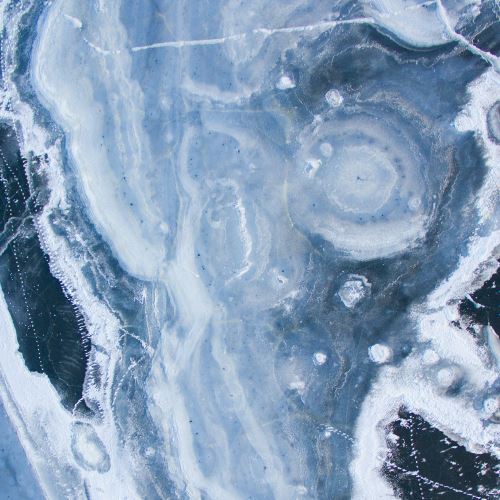Ľadová sviečka - Modrá lagúna
